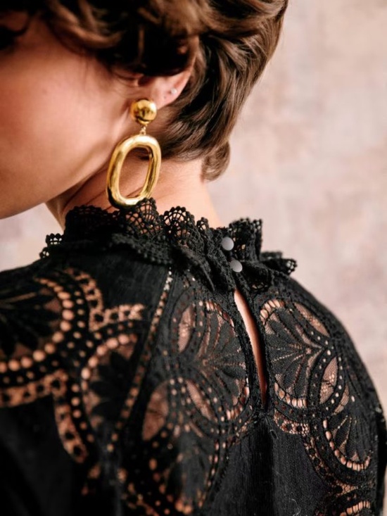 Sezane Bianca Blouse - US Size 12 (FR 44) - Picture 2 of 4